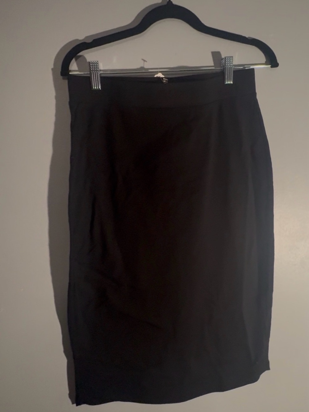 Zenana Outfitters Black Pencil Skirt
